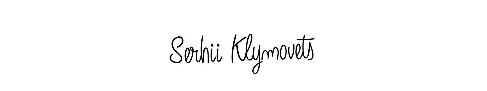 Check out images of Autograph of Serhii Klymovets name. Actor Serhii Klymovets Signature Style. Angelique-Rose-font-FFP is a professional sign style online. Serhii Klymovets signature style 5 images and pictures png