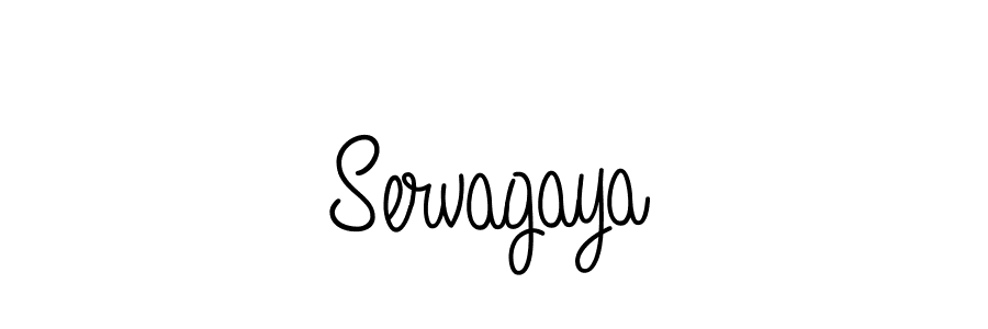 How to make Servagaya signature? Angelique-Rose-font-FFP is a professional autograph style. Create handwritten signature for Servagaya name. Servagaya signature style 5 images and pictures png