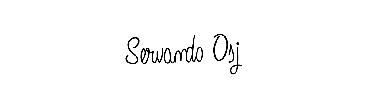How to Draw Servando Osj signature style? Angelique-Rose-font-FFP is a latest design signature styles for name Servando Osj. Servando Osj signature style 5 images and pictures png