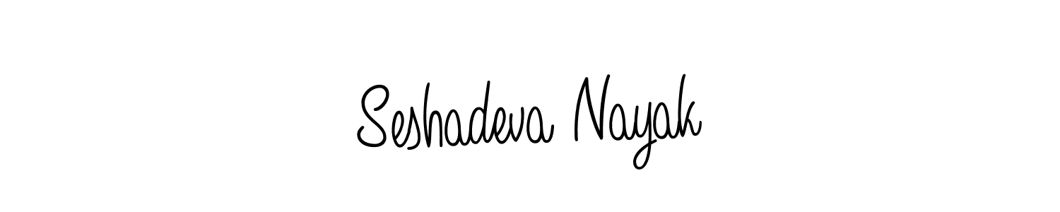 Design your own signature with our free online signature maker. With this signature software, you can create a handwritten (Angelique-Rose-font-FFP) signature for name Seshadeva Nayak. Seshadeva Nayak signature style 5 images and pictures png