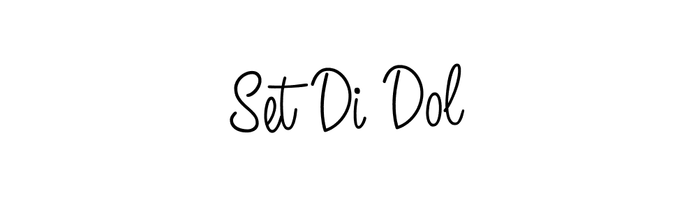 Create a beautiful signature design for name Set Di Dol. With this signature (Angelique-Rose-font-FFP) fonts, you can make a handwritten signature for free. Set Di Dol signature style 5 images and pictures png