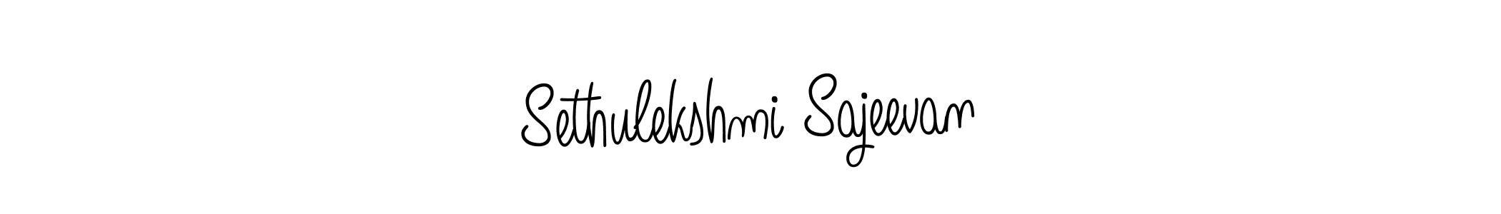 Make a short Sethulekshmi Sajeevan signature style. Manage your documents anywhere anytime using Angelique-Rose-font-FFP. Create and add eSignatures, submit forms, share and send files easily. Sethulekshmi Sajeevan signature style 5 images and pictures png