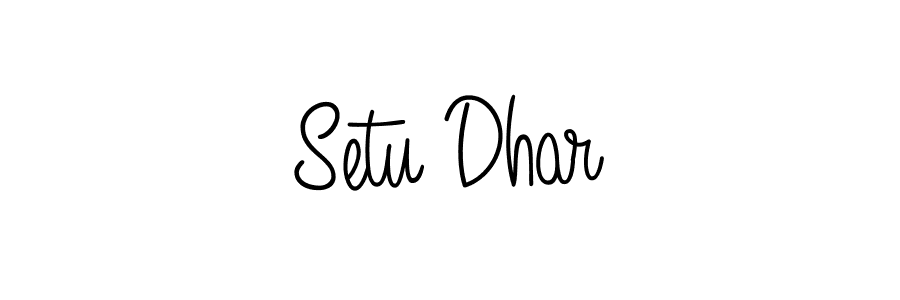You can use this online signature creator to create a handwritten signature for the name Setu Dhar. This is the best online autograph maker. Setu Dhar signature style 5 images and pictures png