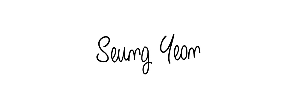 It looks lik you need a new signature style for name Seung Yeon. Design unique handwritten (Angelique-Rose-font-FFP) signature with our free signature maker in just a few clicks. Seung Yeon signature style 5 images and pictures png