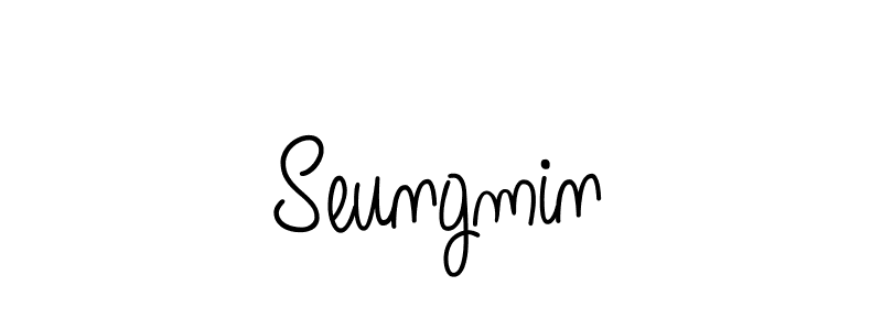 You can use this online signature creator to create a handwritten signature for the name Seungmin. This is the best online autograph maker. Seungmin signature style 5 images and pictures png