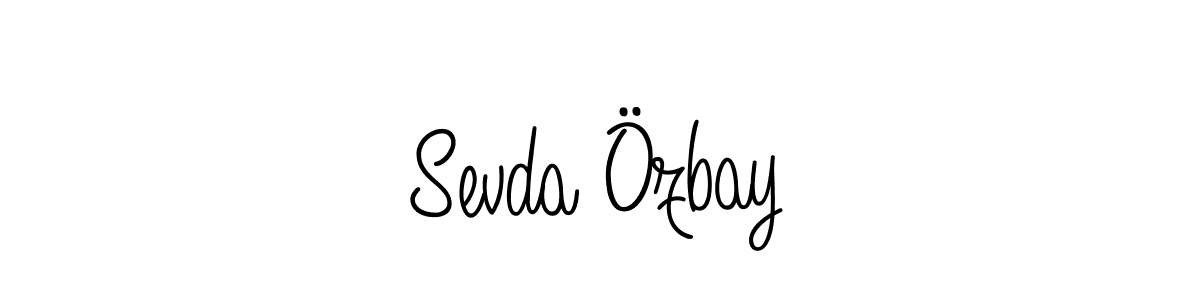 Make a beautiful signature design for name Sevda Özbay. With this signature (Angelique-Rose-font-FFP) style, you can create a handwritten signature for free. Sevda Özbay signature style 5 images and pictures png