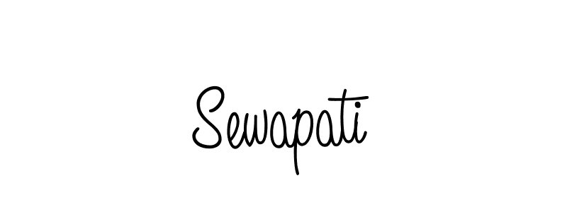 How to make Sewapati signature? Angelique-Rose-font-FFP is a professional autograph style. Create handwritten signature for Sewapati name. Sewapati signature style 5 images and pictures png