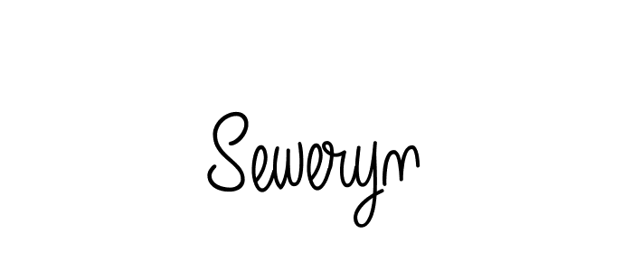 How to make Seweryn name signature. Use Angelique-Rose-font-FFP style for creating short signs online. This is the latest handwritten sign. Seweryn signature style 5 images and pictures png