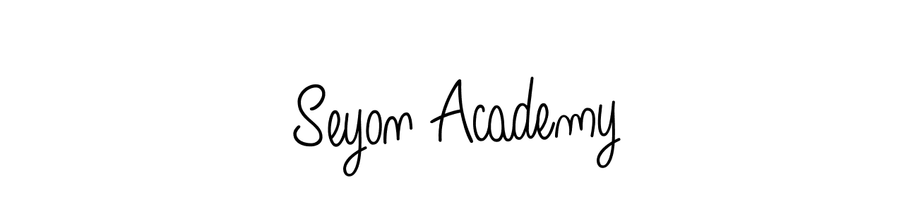 Similarly Angelique-Rose-font-FFP is the best handwritten signature design. Signature creator online .You can use it as an online autograph creator for name Seyon Academy. Seyon Academy signature style 5 images and pictures png