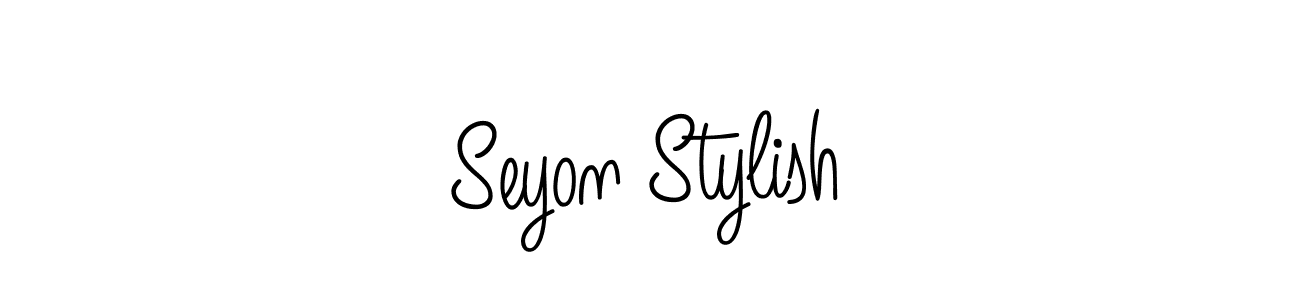 This is the best signature style for the Seyon Stylish name. Also you like these signature font (Angelique-Rose-font-FFP). Mix name signature. Seyon Stylish signature style 5 images and pictures png