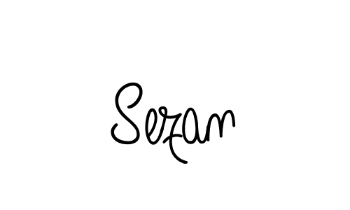 The best way (Angelique-Rose-font-FFP) to make a short signature is to pick only two or three words in your name. The name Sezan include a total of six letters. For converting this name. Sezan signature style 5 images and pictures png