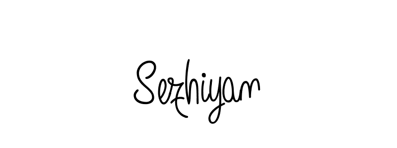 Design your own signature with our free online signature maker. With this signature software, you can create a handwritten (Angelique-Rose-font-FFP) signature for name Sezhiyan. Sezhiyan signature style 5 images and pictures png
