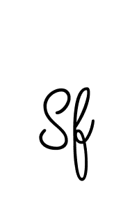 You should practise on your own different ways (Angelique-Rose-font-FFP) to write your name (Sf) in signature. don't let someone else do it for you. Sf signature style 5 images and pictures png