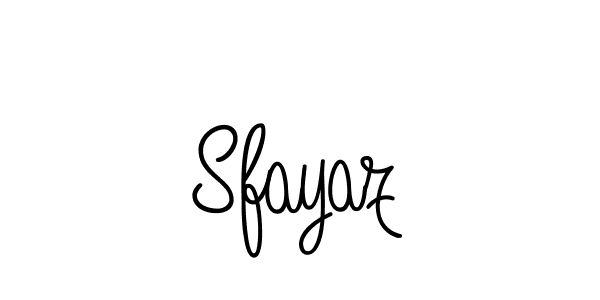 Also You can easily find your signature by using the search form. We will create Sfayaz name handwritten signature images for you free of cost using Angelique-Rose-font-FFP sign style. Sfayaz signature style 5 images and pictures png