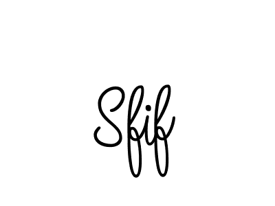 Also we have Sfif name is the best signature style. Create professional handwritten signature collection using Angelique-Rose-font-FFP autograph style. Sfif signature style 5 images and pictures png