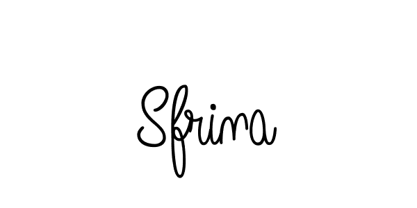 Use a signature maker to create a handwritten signature online. With this signature software, you can design (Angelique-Rose-font-FFP) your own signature for name Sfrina. Sfrina signature style 5 images and pictures png