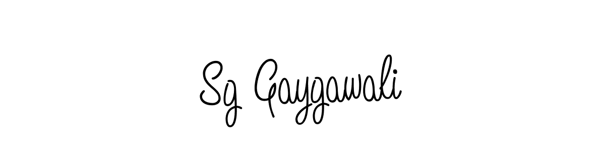 It looks lik you need a new signature style for name Sg Gaygawali. Design unique handwritten (Angelique-Rose-font-FFP) signature with our free signature maker in just a few clicks. Sg Gaygawali signature style 5 images and pictures png