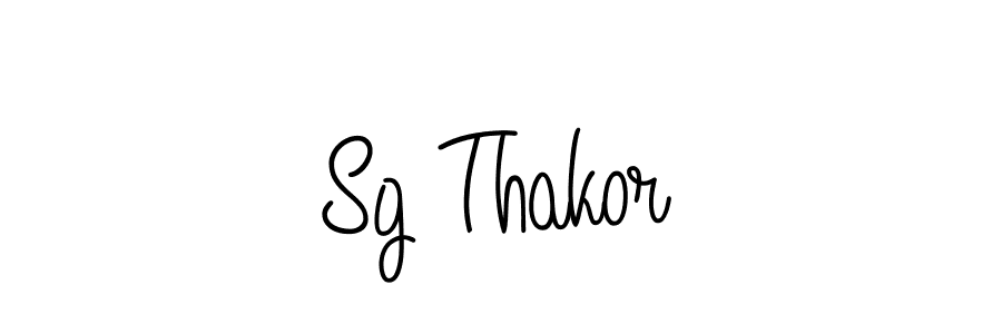 You can use this online signature creator to create a handwritten signature for the name Sg Thakor. This is the best online autograph maker. Sg Thakor signature style 5 images and pictures png