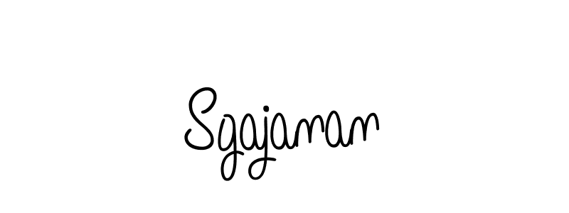 You should practise on your own different ways (Angelique-Rose-font-FFP) to write your name (Sgajanan) in signature. don't let someone else do it for you. Sgajanan signature style 5 images and pictures png