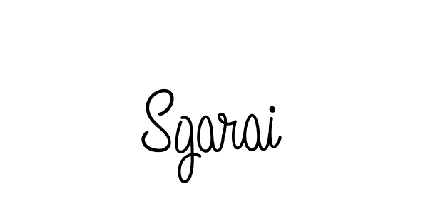 You should practise on your own different ways (Angelique-Rose-font-FFP) to write your name (Sgarai) in signature. don't let someone else do it for you. Sgarai signature style 5 images and pictures png
