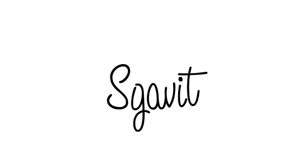 Sgavit stylish signature style. Best Handwritten Sign (Angelique-Rose-font-FFP) for my name. Handwritten Signature Collection Ideas for my name Sgavit. Sgavit signature style 5 images and pictures png