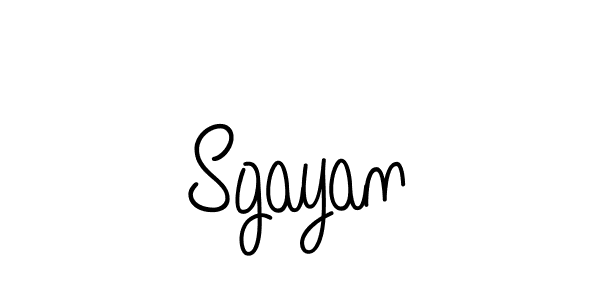 Angelique-Rose-font-FFP is a professional signature style that is perfect for those who want to add a touch of class to their signature. It is also a great choice for those who want to make their signature more unique. Get Sgayan name to fancy signature for free. Sgayan signature style 5 images and pictures png