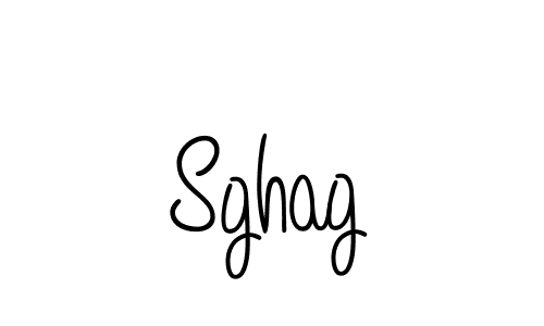How to make Sghag signature? Angelique-Rose-font-FFP is a professional autograph style. Create handwritten signature for Sghag name. Sghag signature style 5 images and pictures png