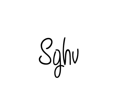 Create a beautiful signature design for name Sghv. With this signature (Angelique-Rose-font-FFP) fonts, you can make a handwritten signature for free. Sghv signature style 5 images and pictures png