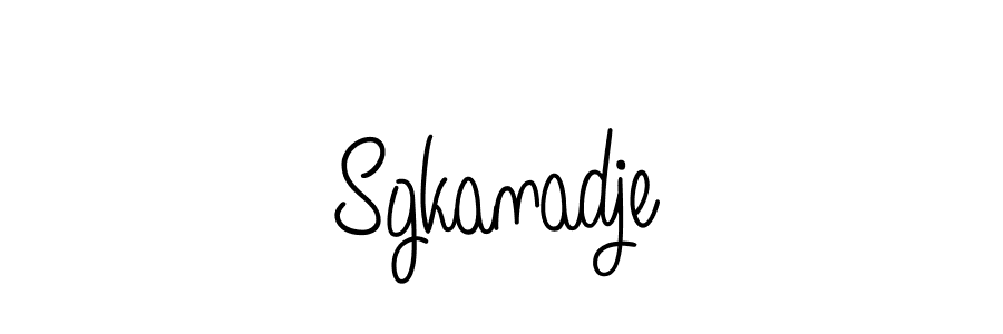 Also You can easily find your signature by using the search form. We will create Sgkanadje name handwritten signature images for you free of cost using Angelique-Rose-font-FFP sign style. Sgkanadje signature style 5 images and pictures png