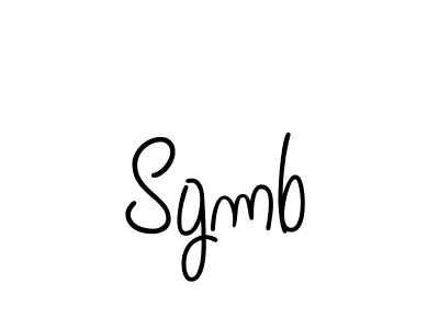 Make a beautiful signature design for name Sgmb. Use this online signature maker to create a handwritten signature for free. Sgmb signature style 5 images and pictures png