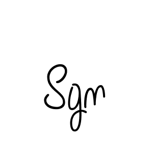 Also You can easily find your signature by using the search form. We will create Sgn name handwritten signature images for you free of cost using Angelique-Rose-font-FFP sign style. Sgn signature style 5 images and pictures png