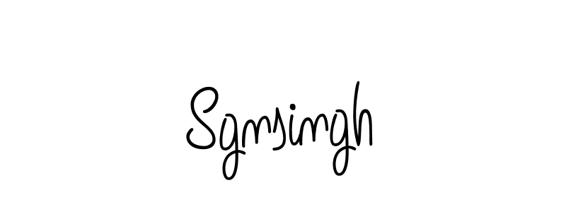 Best and Professional Signature Style for Sgnsingh. Angelique-Rose-font-FFP Best Signature Style Collection. Sgnsingh signature style 5 images and pictures png