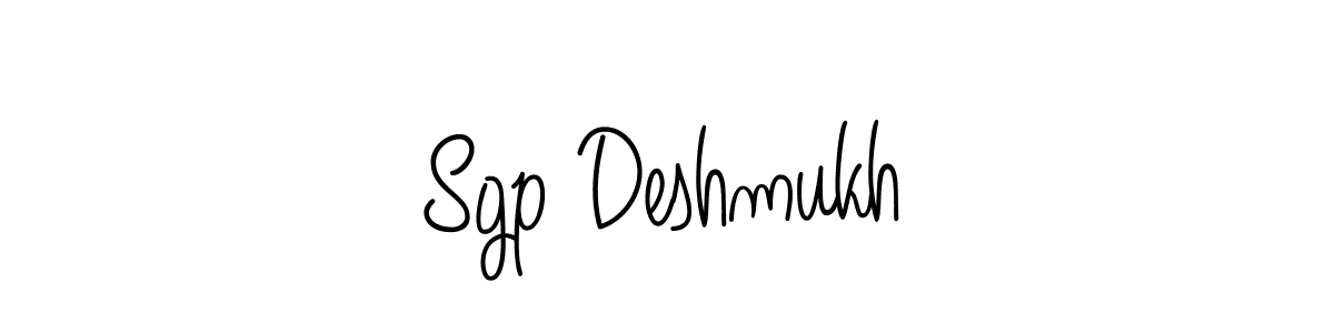 Best and Professional Signature Style for Sgp Deshmukh. Angelique-Rose-font-FFP Best Signature Style Collection. Sgp Deshmukh signature style 5 images and pictures png