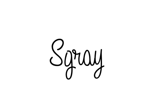 if you are searching for the best signature style for your name Sgray. so please give up your signature search. here we have designed multiple signature styles  using Angelique-Rose-font-FFP. Sgray signature style 5 images and pictures png