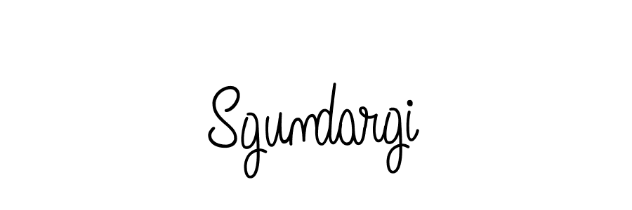 Make a beautiful signature design for name Sgundargi. With this signature (Angelique-Rose-font-FFP) style, you can create a handwritten signature for free. Sgundargi signature style 5 images and pictures png