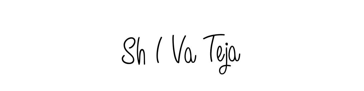 How to make Sh I Va Teja signature? Angelique-Rose-font-FFP is a professional autograph style. Create handwritten signature for Sh I Va Teja name. Sh I Va Teja signature style 5 images and pictures png