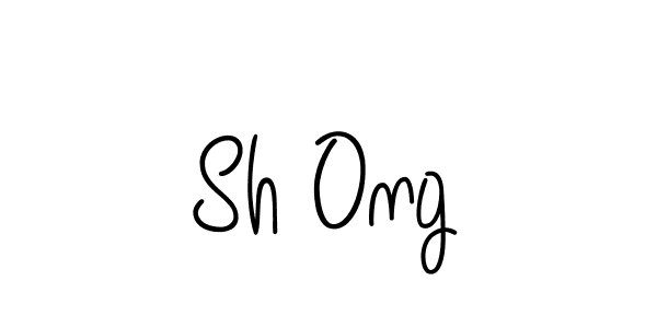 Design your own signature with our free online signature maker. With this signature software, you can create a handwritten (Angelique-Rose-font-FFP) signature for name Sh Ong. Sh Ong signature style 5 images and pictures png