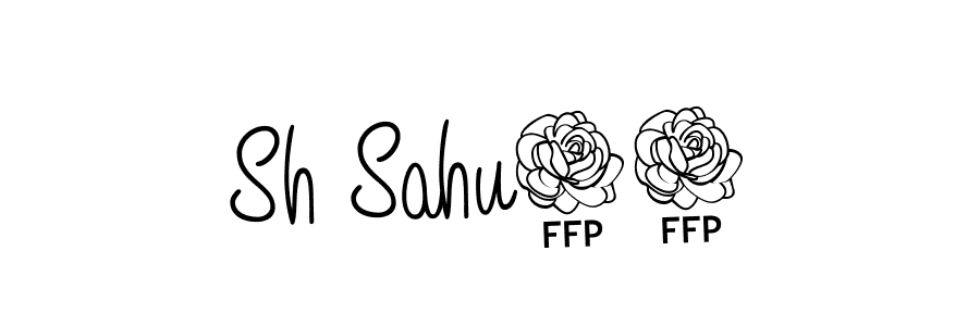 Once you've used our free online signature maker to create your best signature Angelique-Rose-font-FFP style, it's time to enjoy all of the benefits that Sh Sahu07 name signing documents. Sh Sahu07 signature style 5 images and pictures png