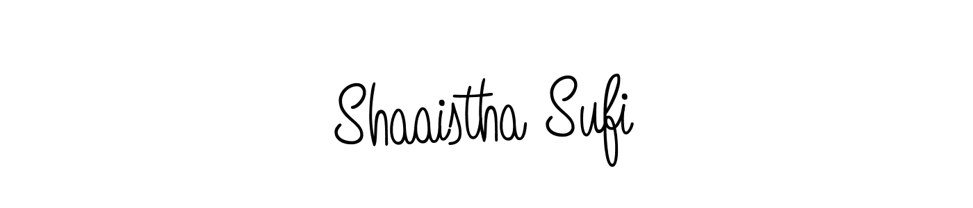 Make a beautiful signature design for name Shaaistha Sufi. Use this online signature maker to create a handwritten signature for free. Shaaistha Sufi signature style 5 images and pictures png