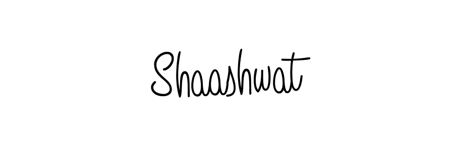 Create a beautiful signature design for name Shaashwat. With this signature (Angelique-Rose-font-FFP) fonts, you can make a handwritten signature for free. Shaashwat signature style 5 images and pictures png