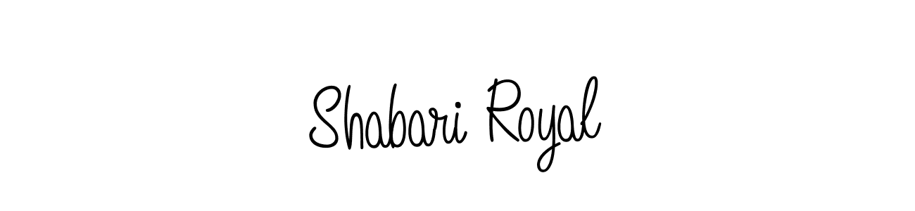 if you are searching for the best signature style for your name Shabari Royal. so please give up your signature search. here we have designed multiple signature styles  using Angelique-Rose-font-FFP. Shabari Royal signature style 5 images and pictures png