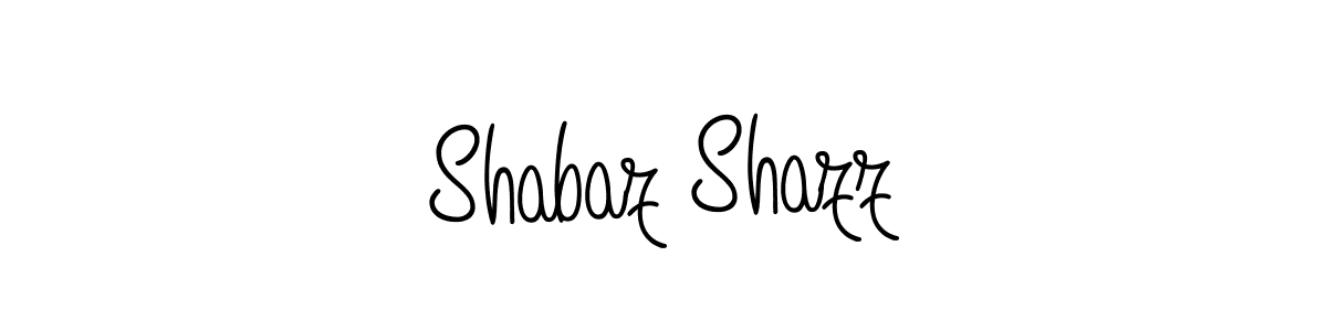 Design your own signature with our free online signature maker. With this signature software, you can create a handwritten (Angelique-Rose-font-FFP) signature for name Shabaz Shazz. Shabaz Shazz signature style 5 images and pictures png