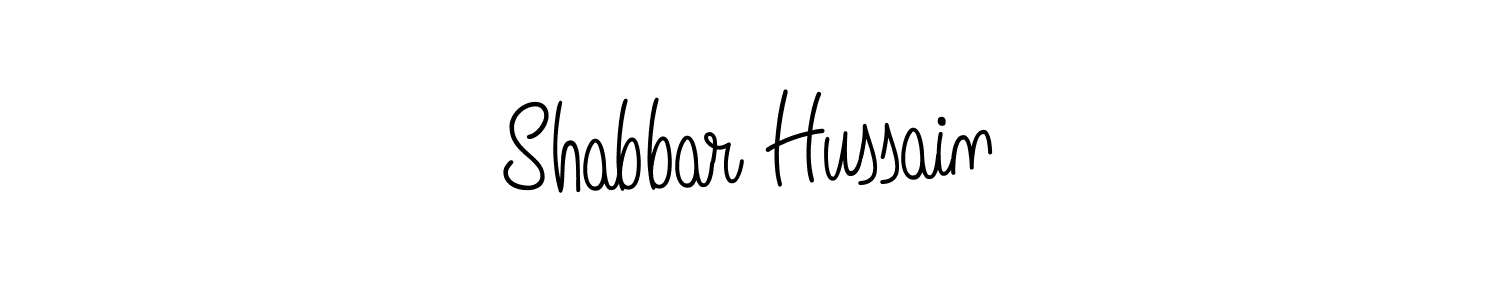 Make a beautiful signature design for name Shabbar Hussain. Use this online signature maker to create a handwritten signature for free. Shabbar Hussain signature style 5 images and pictures png