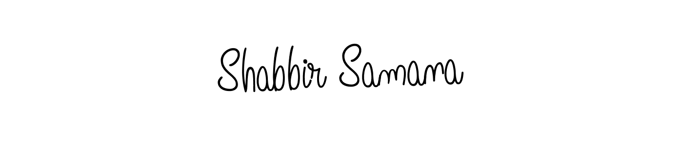Check out images of Autograph of Shabbir Samana name. Actor Shabbir Samana Signature Style. Angelique-Rose-font-FFP is a professional sign style online. Shabbir Samana signature style 5 images and pictures png