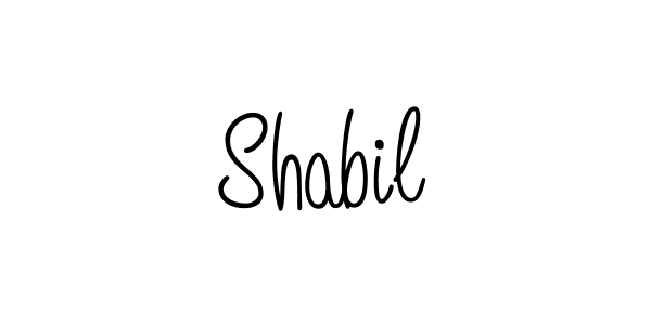 Once you've used our free online signature maker to create your best signature Angelique-Rose-font-FFP style, it's time to enjoy all of the benefits that Shabil name signing documents. Shabil signature style 5 images and pictures png