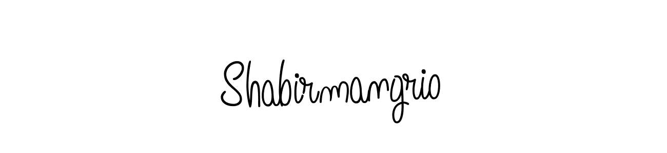 Once you've used our free online signature maker to create your best signature Angelique-Rose-font-FFP style, it's time to enjoy all of the benefits that Shabirmangrio name signing documents. Shabirmangrio signature style 5 images and pictures png