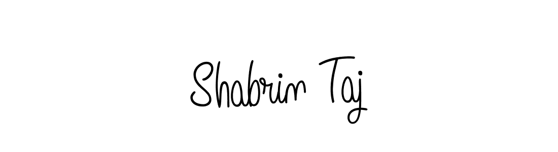 Also You can easily find your signature by using the search form. We will create Shabrin Taj name handwritten signature images for you free of cost using Angelique-Rose-font-FFP sign style. Shabrin Taj signature style 5 images and pictures png