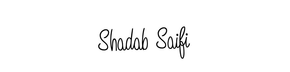 It looks lik you need a new signature style for name Shadab Saifi. Design unique handwritten (Angelique-Rose-font-FFP) signature with our free signature maker in just a few clicks. Shadab Saifi signature style 5 images and pictures png