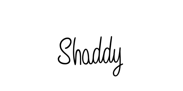 Shaddy stylish signature style. Best Handwritten Sign (Angelique-Rose-font-FFP) for my name. Handwritten Signature Collection Ideas for my name Shaddy. Shaddy signature style 5 images and pictures png