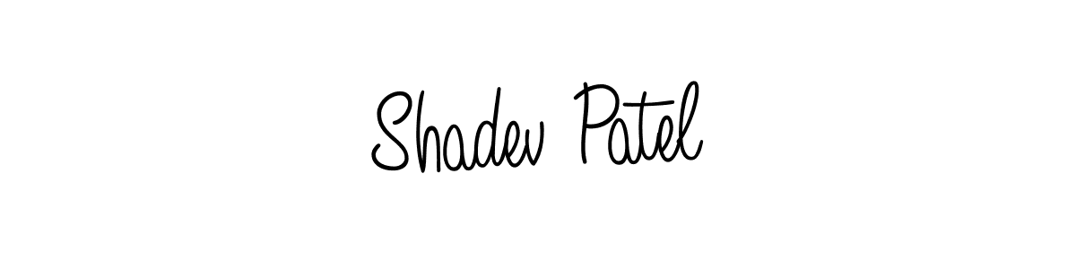 Similarly Angelique-Rose-font-FFP is the best handwritten signature design. Signature creator online .You can use it as an online autograph creator for name Shadev Patel. Shadev Patel signature style 5 images and pictures png